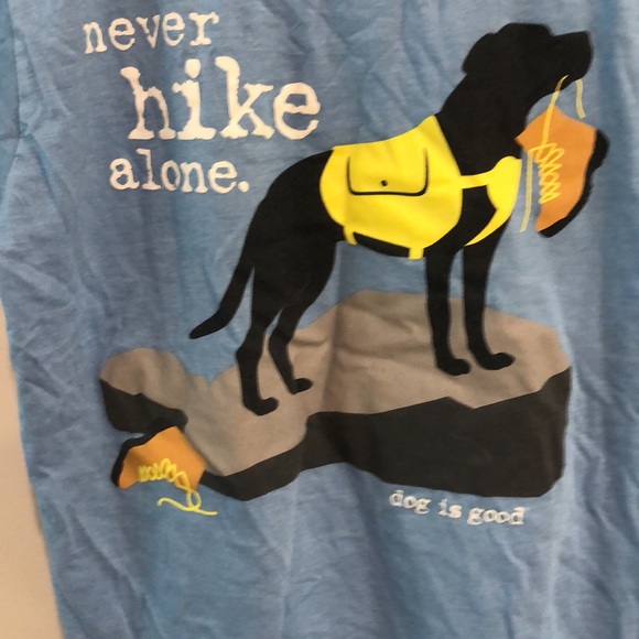Dog is Good Blue Shirt - Picture 3 of 7